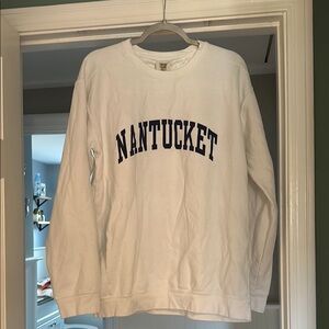 White Nantucket Sweatshirtt